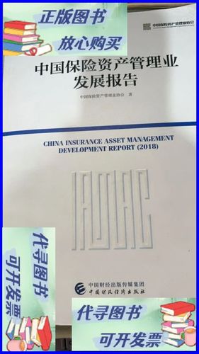 中国保险资产管理业发展报告2018 中国财政经济出版